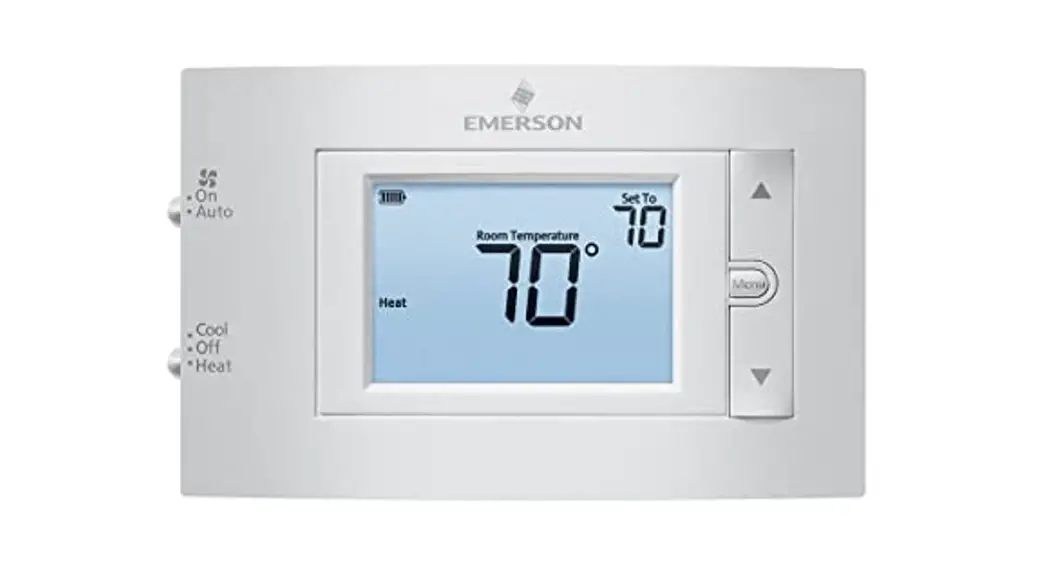 Emerson 1f83c-11np Non-programmable Thermostat User Manual Emerson 1f83c-11np Non-programmable Thermostat User Manual