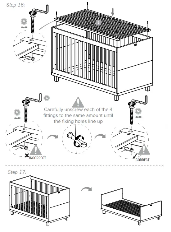 Silver Cross Hoxton Cot Bed fig 11