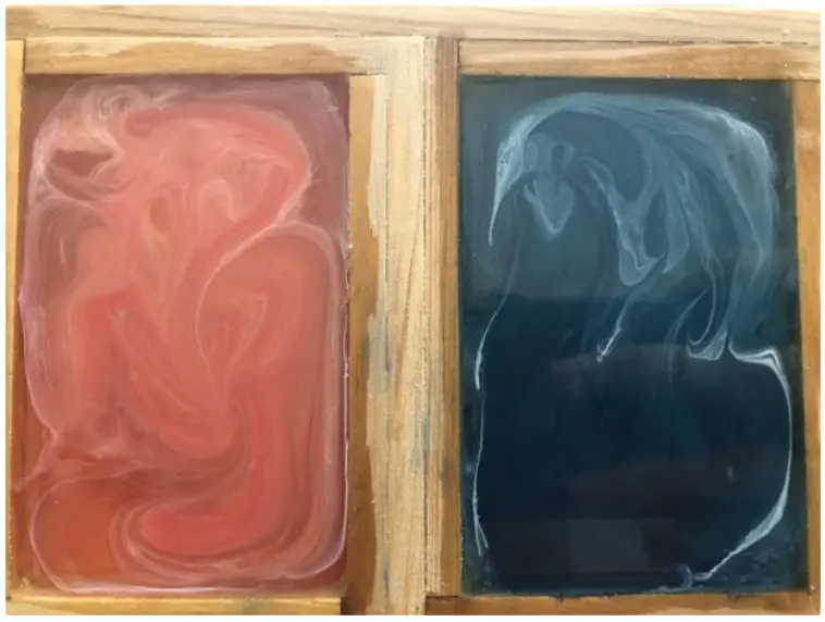 Pouring the Epoxy Resin