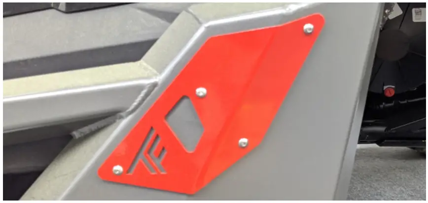 THUMPER FAB TF030701 Nerf Rail Rock Sliders - button head screws