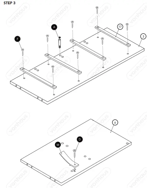 VonHaus 3009001 Colonial Large Storage Unit - 6