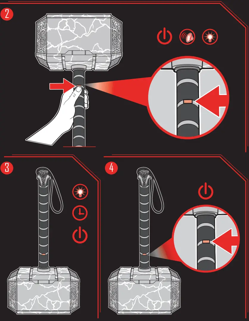 Hasbro F35605L00 Marvel Legends All powerful Hammer - Fig 2