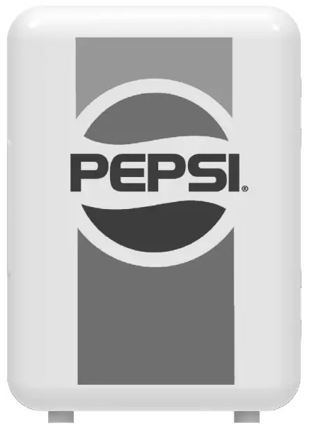 pepsi MIS138PEP Mini Beverage Refrigerator