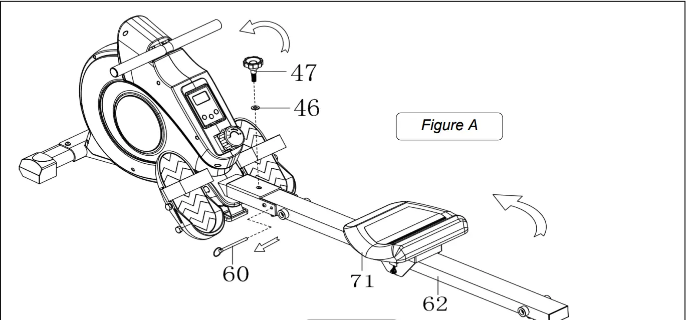 SUNNY HEALTH FITNESS SF-RW5515 Magnetic Rowing Machine with Monitor-fig14