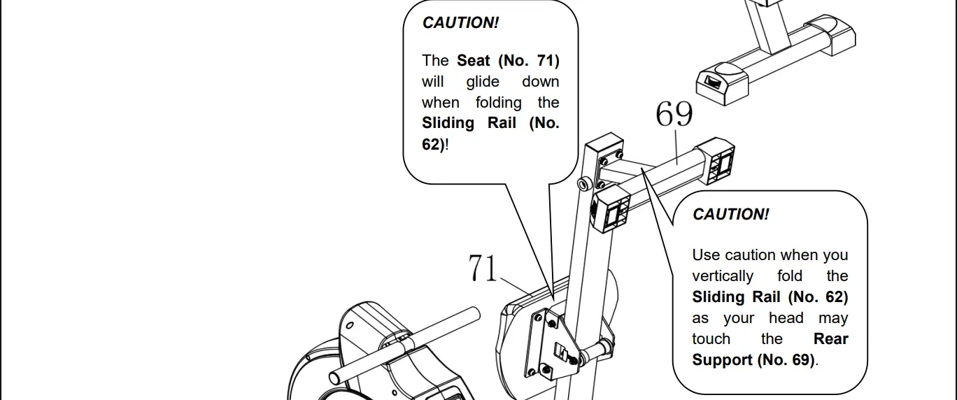 SUNNY HEALTH FITNESS SF-RW5515 Magnetic Rowing Machine with Monitor-fig15