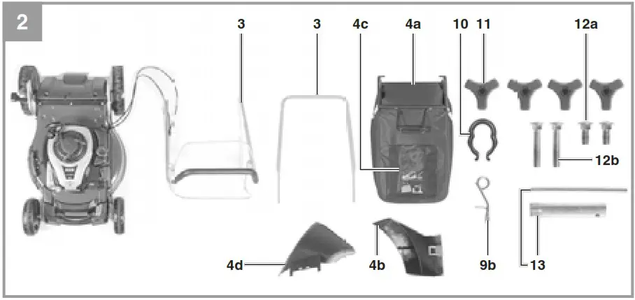 Einhell GC PM 51 2 S HW B&amp S Petrol Lawn Mower - Product Overvew 2