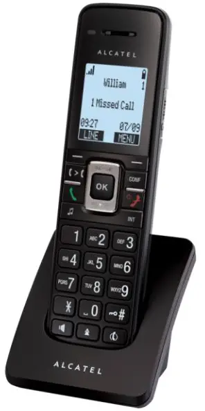IP15 Wireless VoIP phone Alcatel Temporis Handset