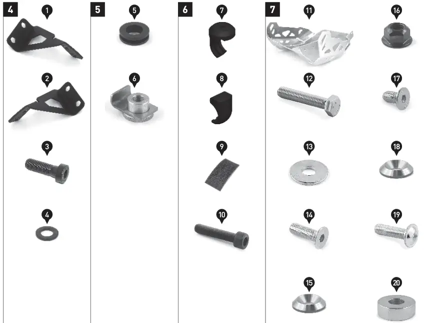 SW-MOTECH MSS.01.942.10000-B Engine Guard - 1
