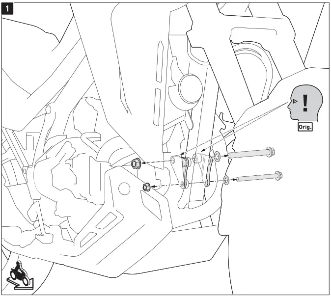 SW-MOTECH MSS.01.942.10000-B Engine Guard - 12