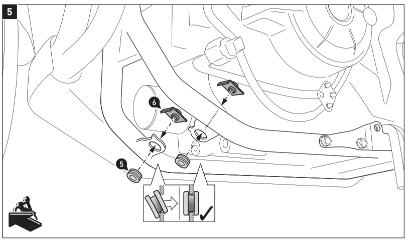SW-MOTECH MSS.01.942.10000-B Engine Guard - 6
