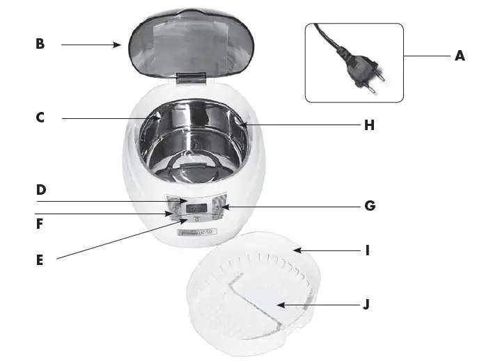 PROMED UC-50 Ultrasonic Cleaning Device 1