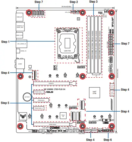 ASuS TUF Gaming Z790-Plus D4 Motherboard-FIG4