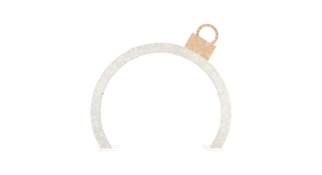 Home Accents Holiday 22gm13688 9ft Warm White Cool White Glimmer Ornament Arch Holiday Yard Decoration Instructions Home Accents Holiday 22gm13688 9ft Warm White Cool White Glimmer Ornament Arch Holiday Yard Decoration Instructions
