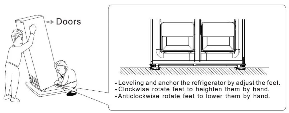 ELBA ESR-K6260D Side By Side Refrigerator - fig 3