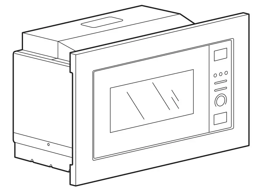 IKEA VÄRMD Microwave Oven -