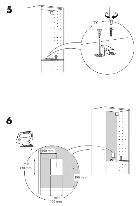 IKEA VÄRMD Microwave Oven - 105