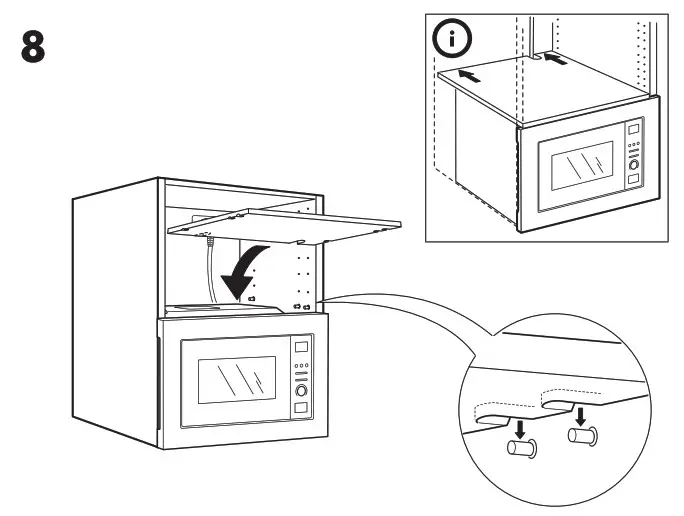 IKEA VÄRMD Microwave Oven - 8