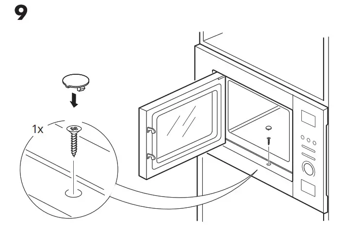 IKEA VÄRMD Microwave Oven - 9