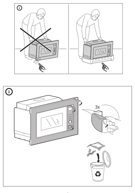 IKEA VÄRMD Microwave Oven - Important 3