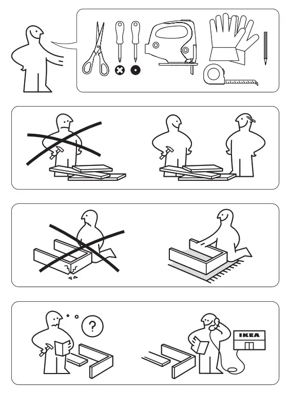 IKEA VÄRMD Microwave Oven - Tools