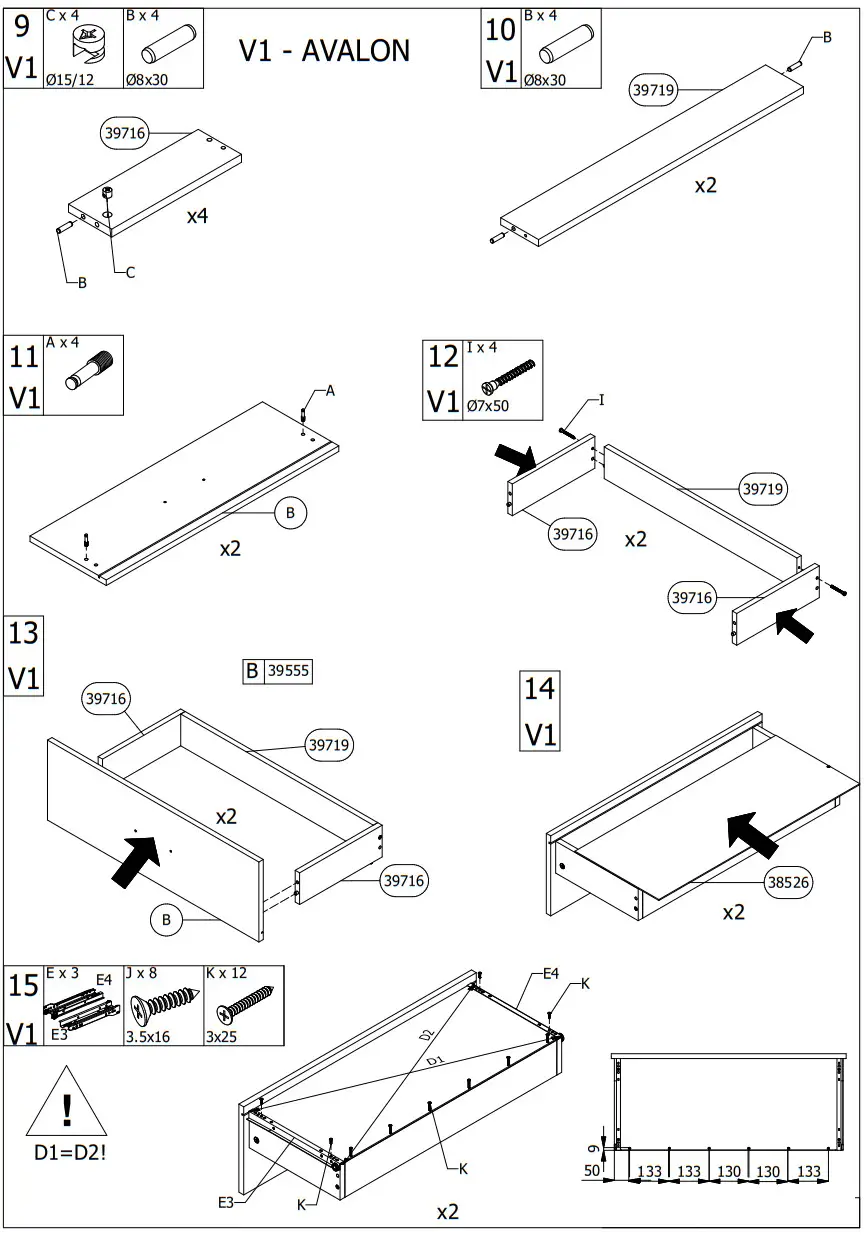 ORMAR Varadero 3F Bedroom Chest of Drawers - Figure 11