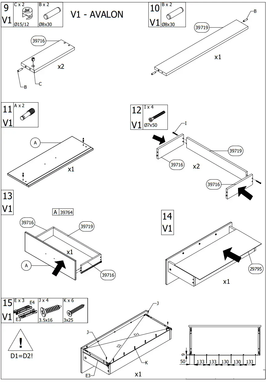 ORMAR Varadero 3F Bedroom Chest of Drawers - Figure 12