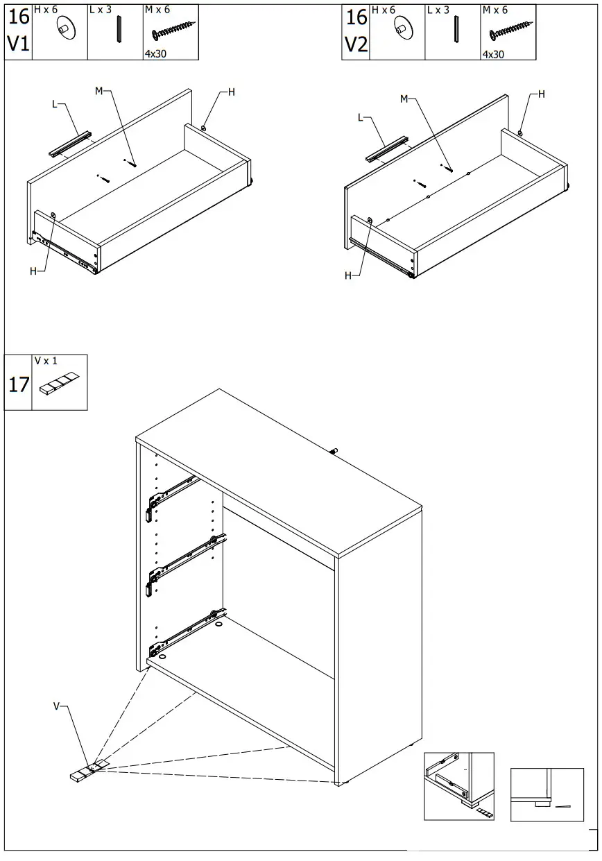 ORMAR Varadero 3F Bedroom Chest of Drawers - Figure 15
