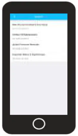 AMCREST 1080P Wi Fi Video Doorbell - Events Menu 5