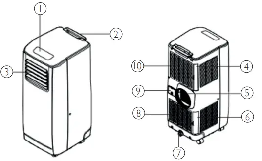 ADDVENT-AVAC9000-Portable-Air-Conditioner-FIG-1
