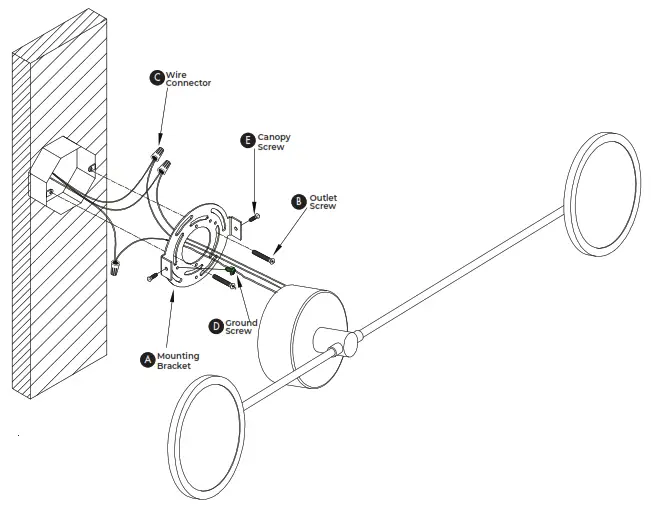 VONN VAW1192 Torino 39 Wide Integrated Led Wall Sconce - Fixture Diagram