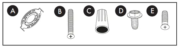 VONN VAW1192 Torino 39 Wide Integrated Led Wall Sconce PARTS LIST