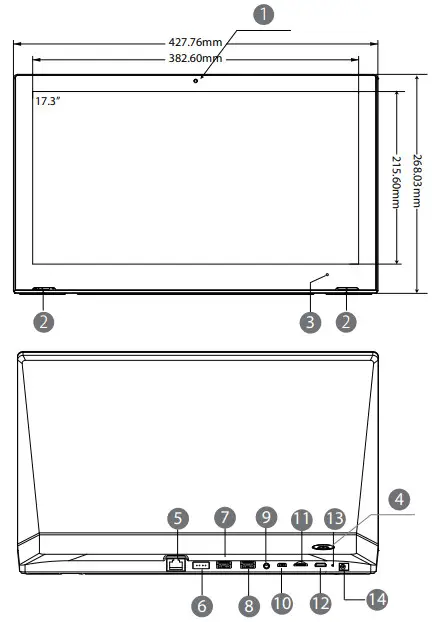 Shenzhen Electron Technology E0035 Interactive Tablets - Exterior Components8