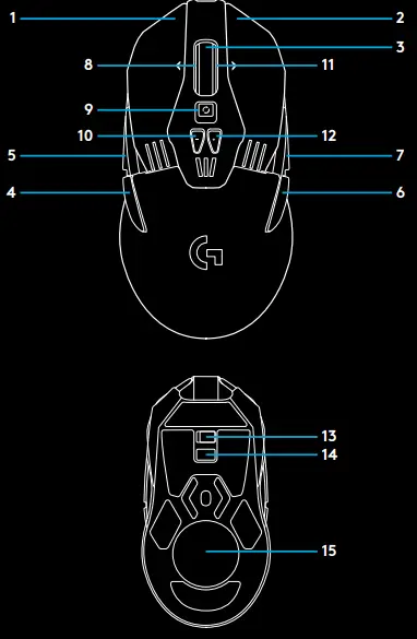 11 FULLY PROGRAMMABLE BUTTONS