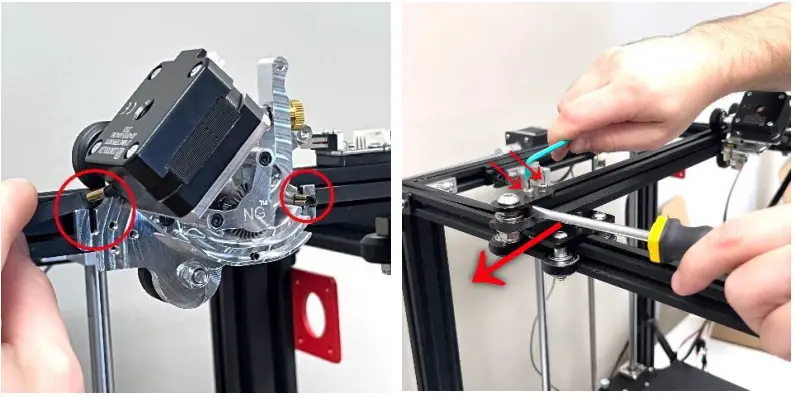 MICRO plus SWISS SKU M3202 NG Direct Drive Extruder for Creality Ender 5 5 Pro 5 Plus - BELT
