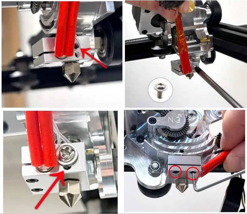 MICRO plus SWISS SKU M3202 NG Direct Drive Extruder for Creality Ender 5 5 Pro 5 Plus - HEATER CARTRIDGE