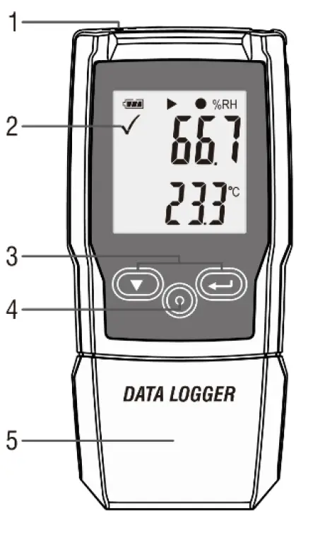 PCE Instruments PCE-HT 72 PDF Data Logger 1