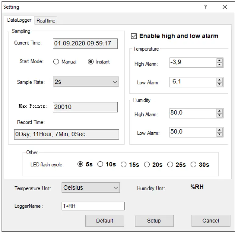 PCE Instruments PCE-HT 72 PDF Data Logger 7
