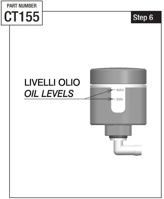 rizoma Notch CT155 Clutch Reservoir - Figure 8