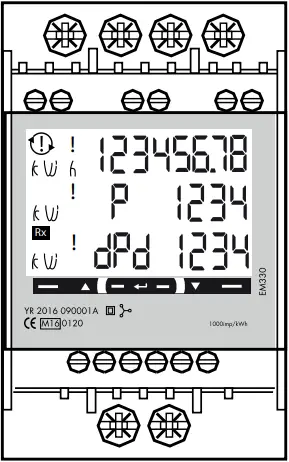 GARO GNM3T-RS485 - ELECTRICAL CONNECTION POWER CABLES 1