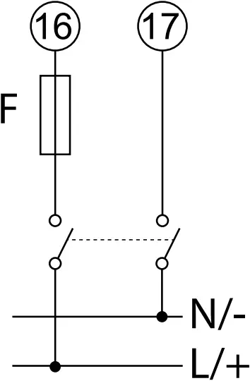 GARO GNM3T-RS485 - ELECTRICAL CONNECTION POWER CABLES 5