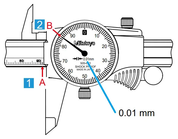 Mitutoyo 505 736 Series Dial Caliper - Fig 12
