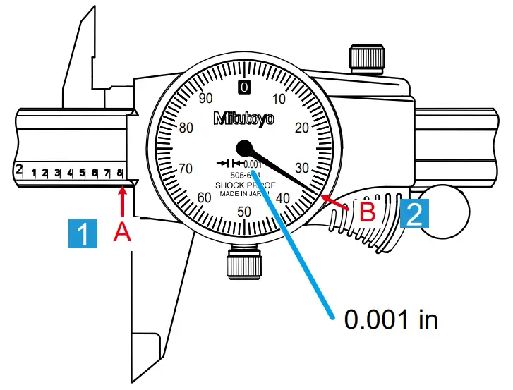Mitutoyo 505 736 Series Dial Caliper - Fig 13