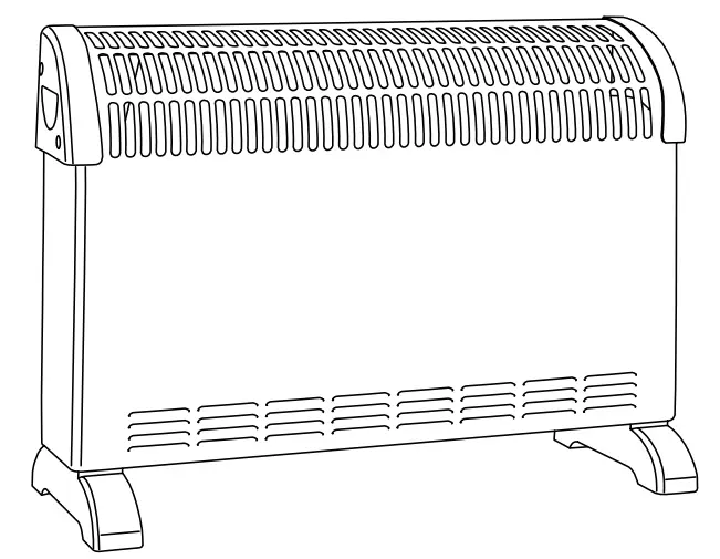 nedis HTCO10FWT, HTCO20FWT, HTCO30FWT Convection Heater