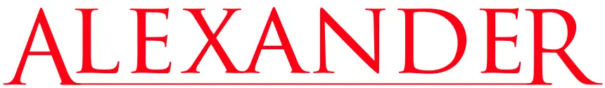 ALEXANDER logo