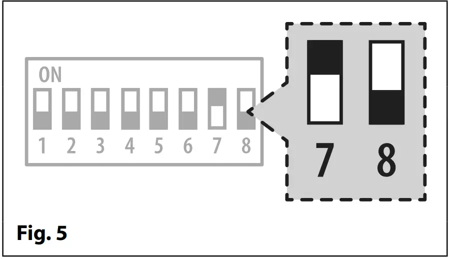 VIDEX 2813 RS485 Remote Relay - fig 4