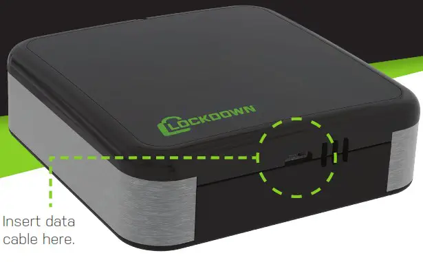 LOCKDOWN ID46651 WiFi Safe Monitor and Alarm - Cover