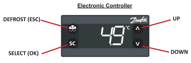 Adjusting the set temperature