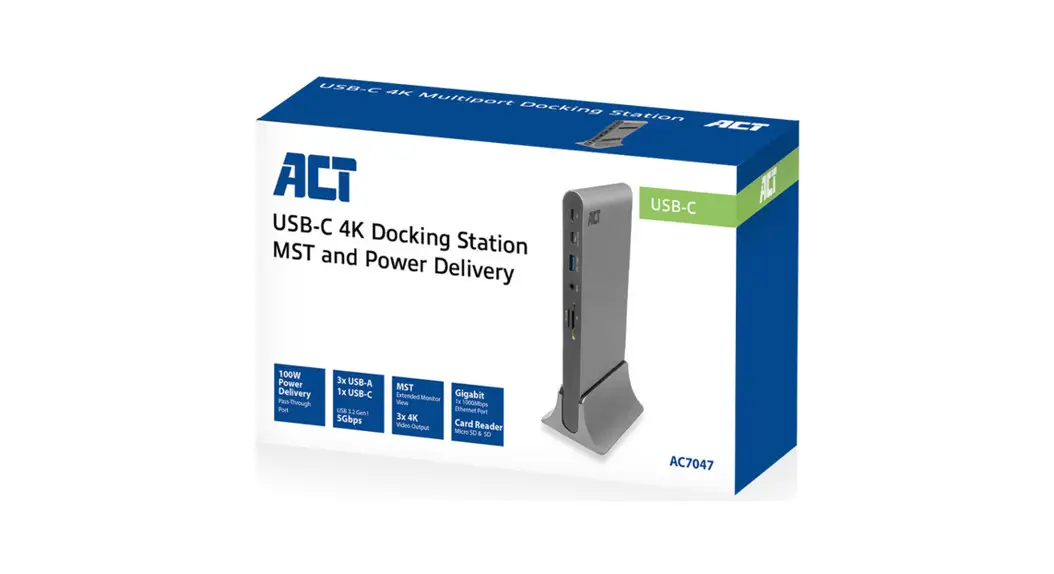 Act Ac7047 Multiport Docking Station Multiporta Mst E Power Delivery Usb-c User Manual Act Ac7047 Multiport Docking Station Multiporta Mst E Power Delivery Usb-c User Manual