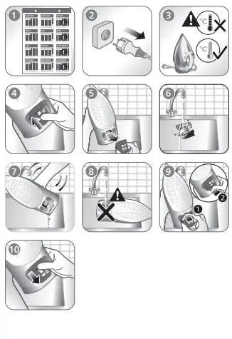 PHILIPS Azur 7000 series Steam Iron (10)