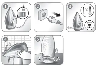 PHILIPS Azur 7000 series Steam Iron (8)